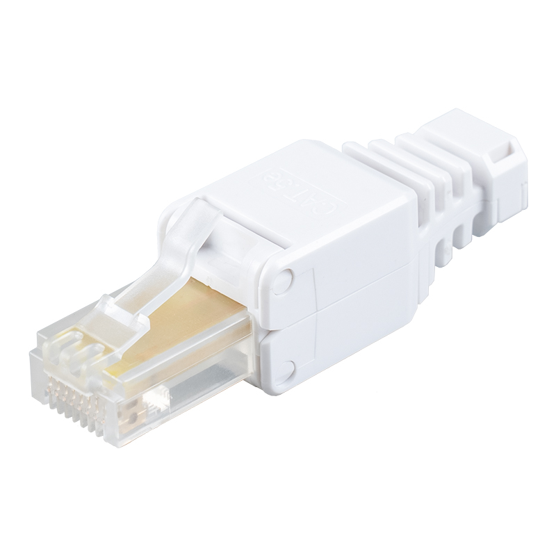 Cat5e Nestíněný beznástrojový konektor RJ45 RJ-688Y-C5E