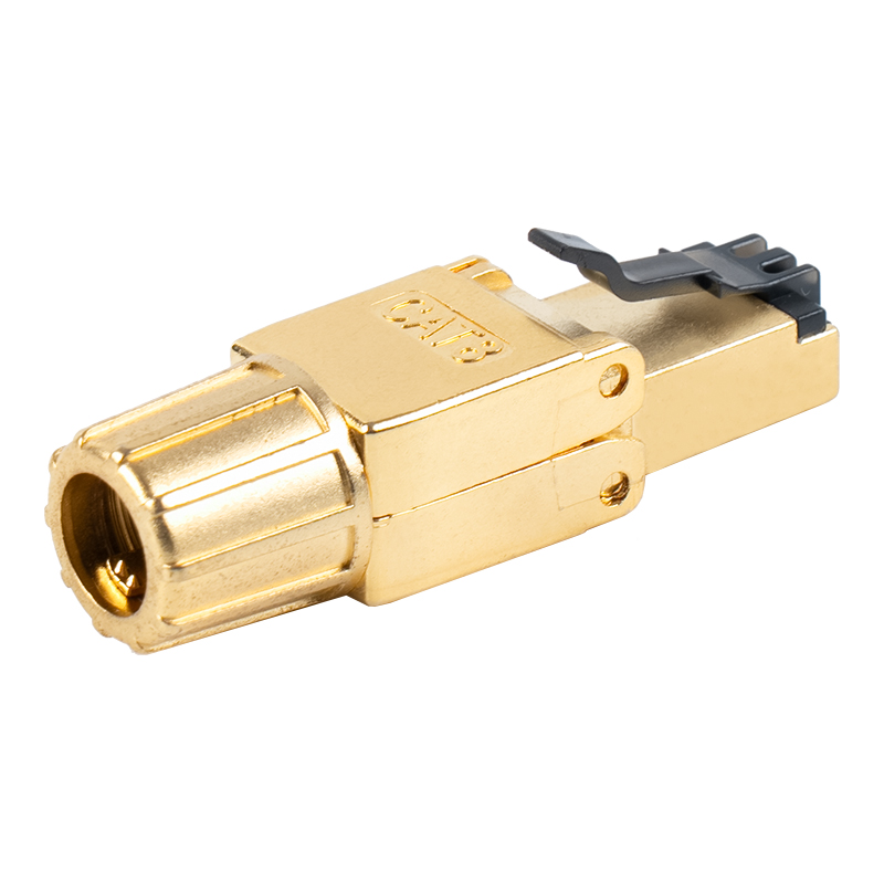 Cat8 stíněná kovová přezka Beznástrojový konektor RJ45 RJ-G40S-2-C8 Cat8 stíněná kovová přezka Beznástrojový konektor RJ45 RJ-G40S-2-C8