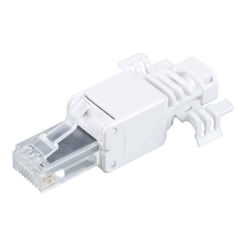 Cat6 nestíněný beznástrojový konektor RJ45 (s křidélky) RJ-688X-C6 Cat6 nestíněný beznástrojový konektor RJ45 (s křidélky) RJ-688X-C6