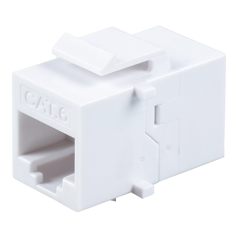 C6A Nestíněná řadová spojka RJ45 （se čtyřmi malými držáky） SM-2033C6A