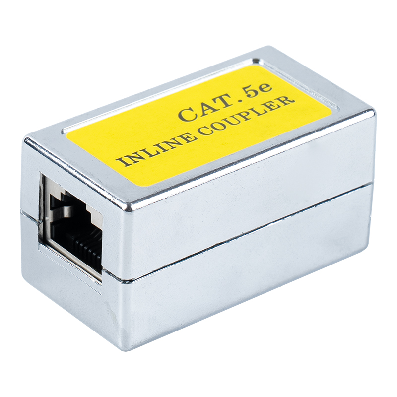 C5e Stíněná RJ45 řadová spojka SM-2038SC5E
