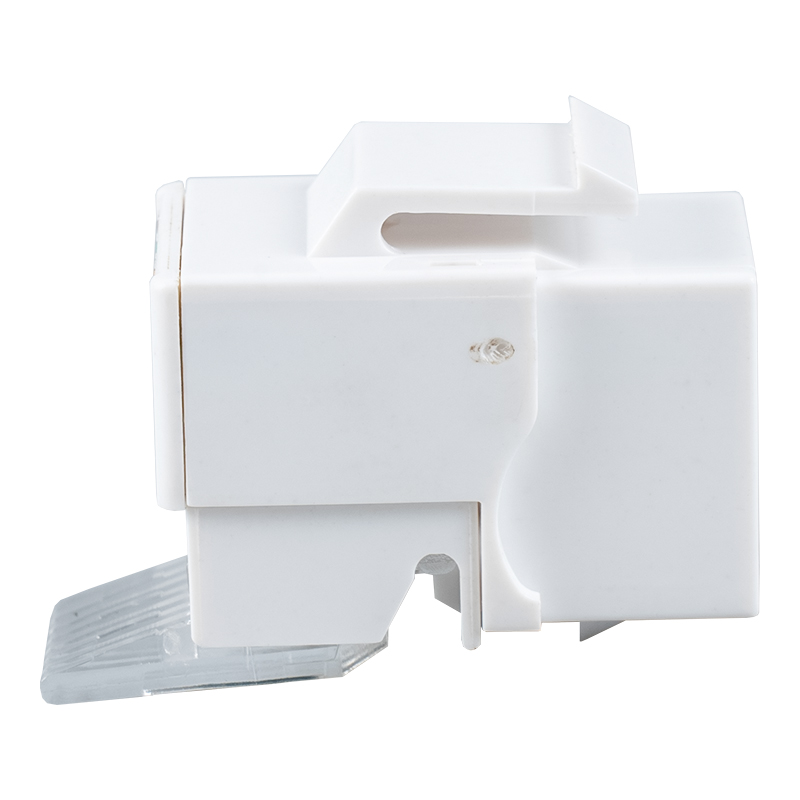 C6 Nestíněný 90° Tolless Keystone Jack (mini typ) SM-2052H8C6 C6 Nestíněný 90° Tolless Keystone Jack (mini typ) SM-2052H8C6