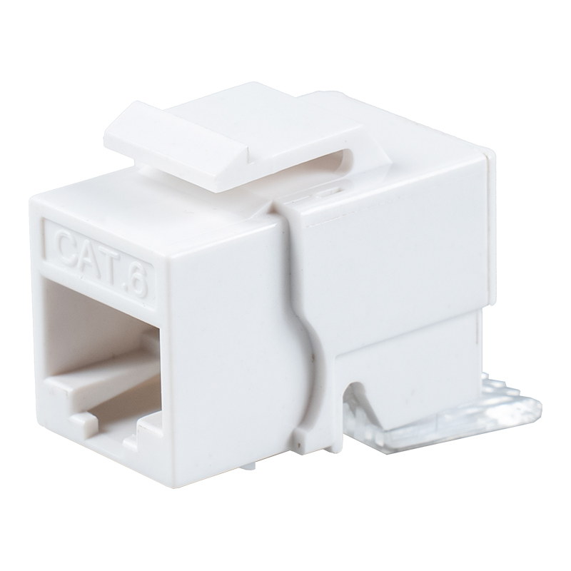 C6 Nestíněný 90° Tolless Keystone Jack （mini typ） SM-2052H8C6