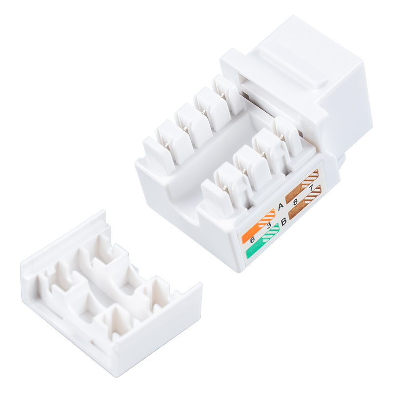 Cat6 Nestíněný 90° modulární jack SM-2053H8C6 Cat6 Nestíněný 90° modulární jack SM-2053H8C6