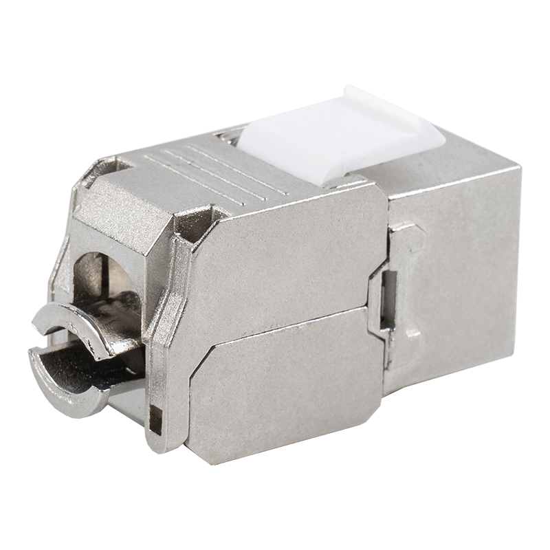 C6A stíněný 180° Tolless Keystone Jack (vyklápěcí typ) SM-2336SH8C6A C6A stíněný 180° Tolless Keystone Jack (vyklápěcí typ) SM-2336SH8C6A