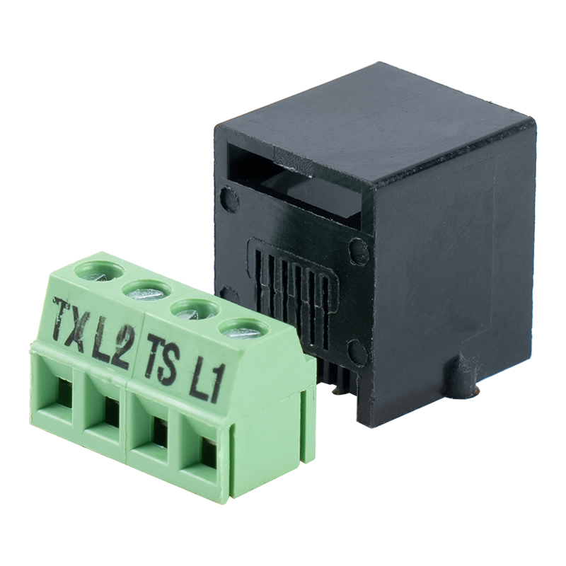 C3 Unshielded Keystone Jack (typ 6P4C) SM-2351T4C3