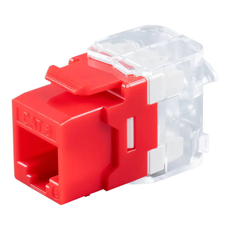 C6 Nestíněný 180° modulární jack SM-2092D8C6 SM-2093D8C6