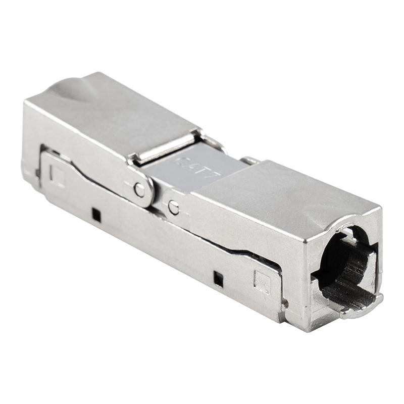 Cat6A stíněný beznástrojový konektor typu push-down(Jednoduché otevření) RJ-604S-1-C6A Cat6A stíněný beznástrojový konektor typu push-down(Jednoduché otevření) RJ-604S-1-C6A