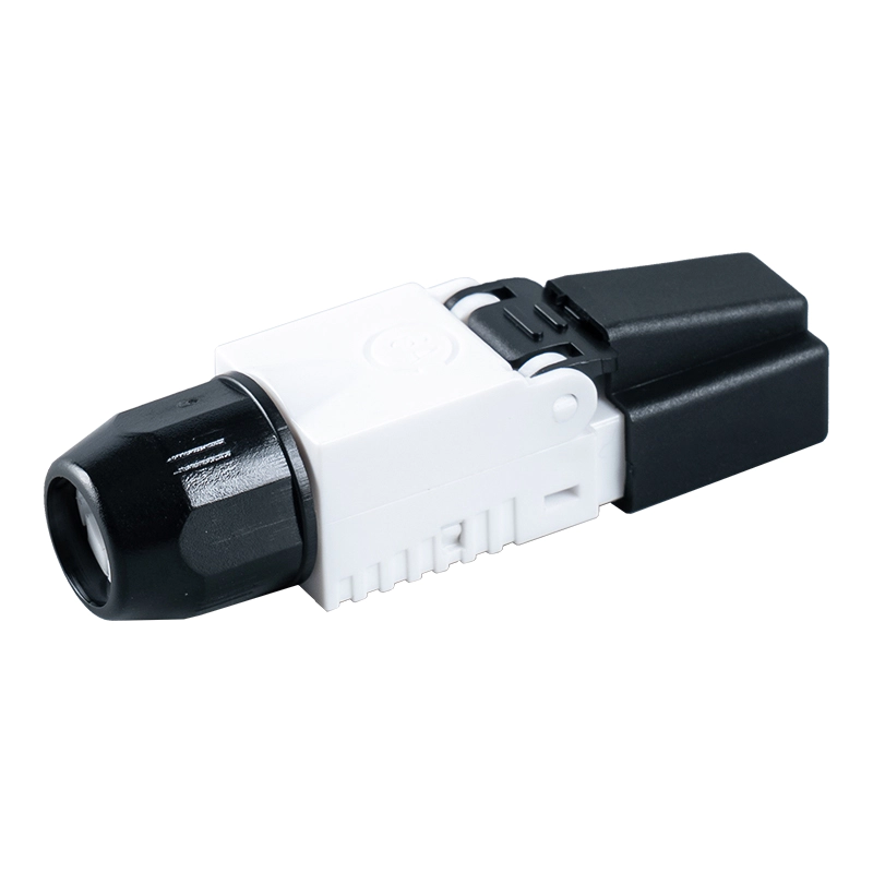 Cat7 nestíněný beznástrojový konektor RJ45（s plastovými krytkami na hlavě） RJ-G50U-1-C7