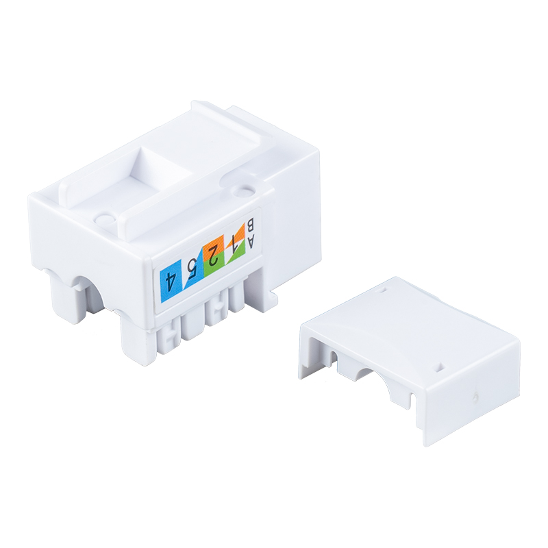 Cat6 Nestíněný 90° modulární jack SM-2054H8C6
