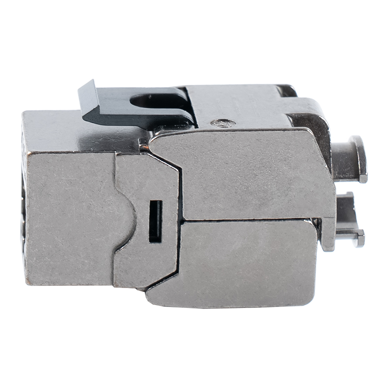 C6A stíněný 180° Tolless Keystone Jack (vyklápěcí typ) SM-2336SH8C6A C6A stíněný 180° Tolless Keystone Jack (vyklápěcí typ) SM-2336SH8C6A